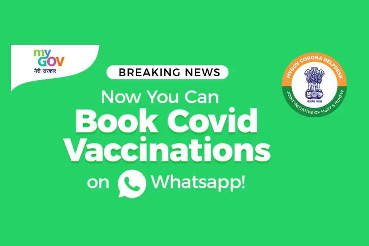 Cách đặt chỗ tiêm chủng COVID-19 trên WhatsApp ở Ấn Độ