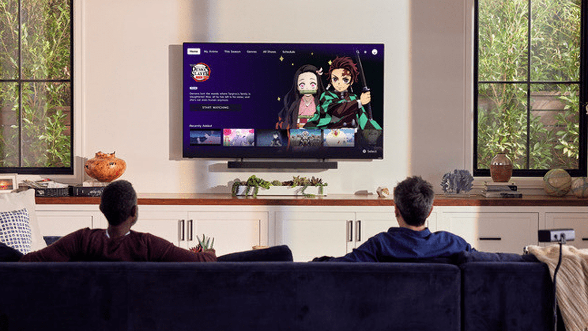 Funimations streamingapp Äntligen på Vizios smarta TV-apparater