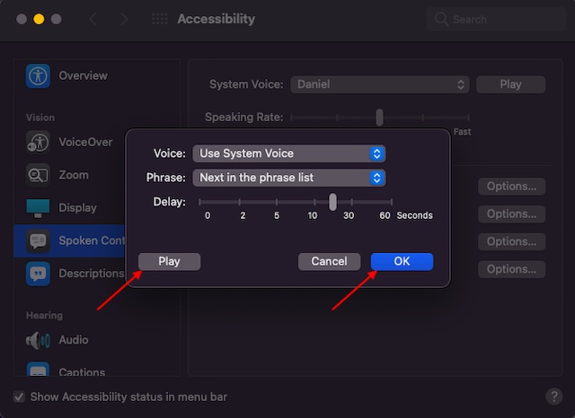 Justera röstmeddelanden på Mac - Hur du aktiverar meddelanden på Mac