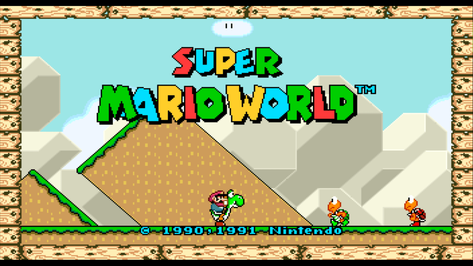 Hãy thử 'Super Mario World' trong màn hình rộng trong khi bạn vẫn có thể