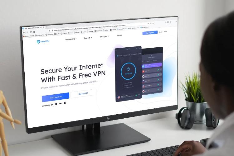 iTop VPN cho Windows: Nhận băng thông không giới hạn với mã hóa cấp quân sự