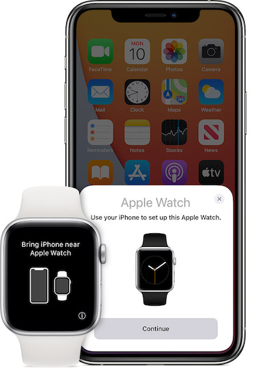 Pasangan Apple Watch dengan iPhone