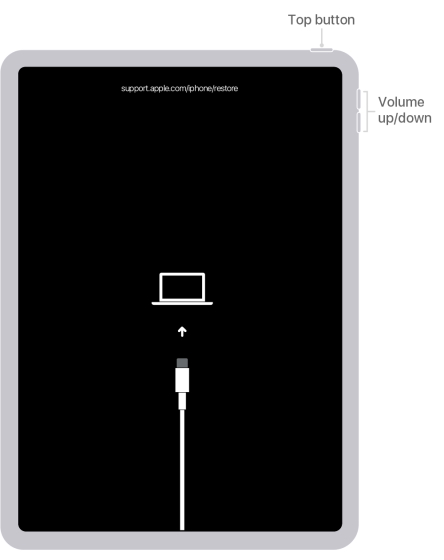 återställa inaktiverad iPads Face ID 