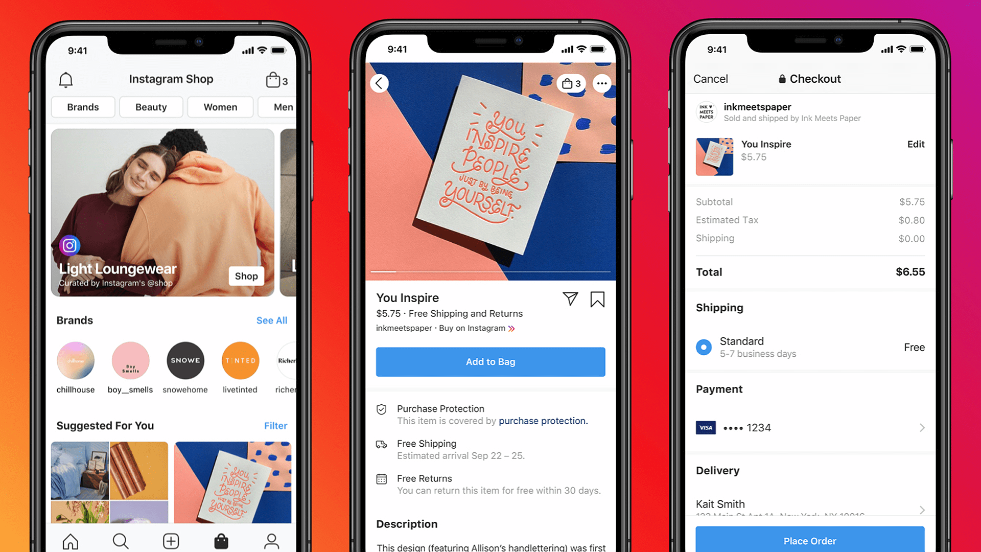 InstagramNew ‘Store’-sida låter dig köpa produkter utan att lämna appen