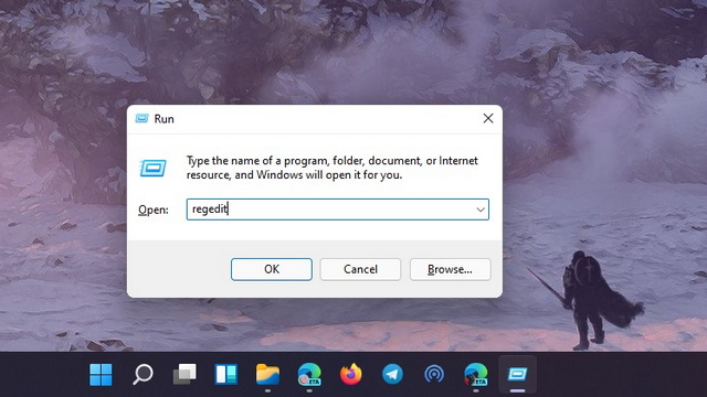 Windows 11 registerredigerare
