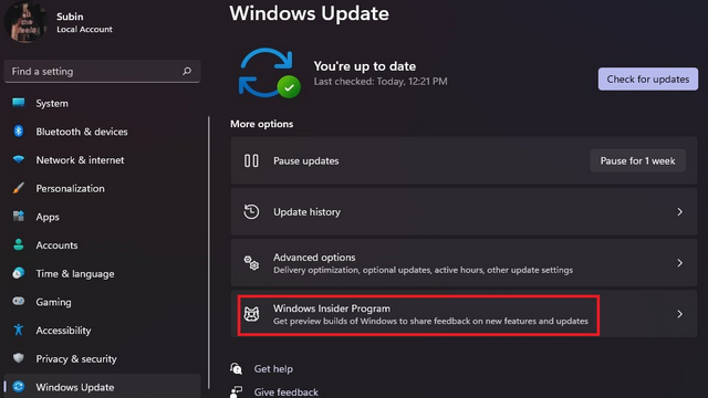windows  chương trình nội bộ w11