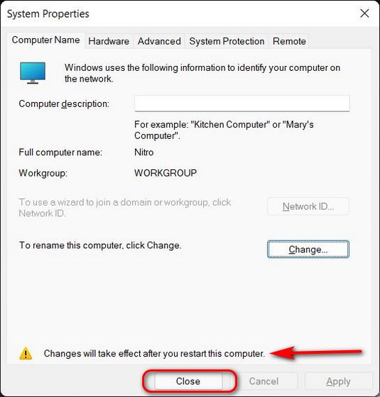 Cách thay đổi tên máy tính của bạn trong Windows 11 đổi tên windows 11 cái
