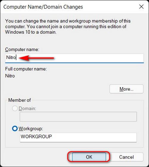 Cách thay đổi tên máy tính của bạn trong Windows 11 / đổi tên máy tính