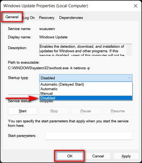 Cách tắt, chặn hoặc tắt cập nhật tự động trong Windows 11