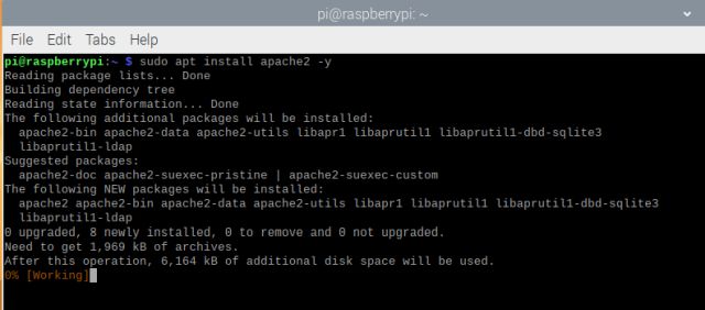 Thiết lập máy chủ web Raspberry Pi (2021)