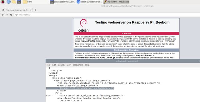 Thiết lập máy chủ web Raspberry Pi (2021)