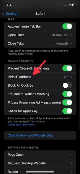 Dölj IP-adress - Dölj IP-adress i Safari i iOS 15 och macOS Monterey