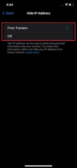 Bây giờ ẩn Địa chỉ IP của bạn trong Safari khỏi trình theo dõi - Ẩn Địa chỉ IP trong Safari trong iOS 15 và macOS Monterey