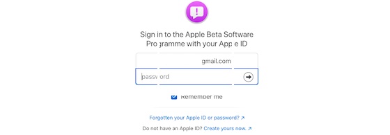 Mendaftar untuk program beta publik macOS