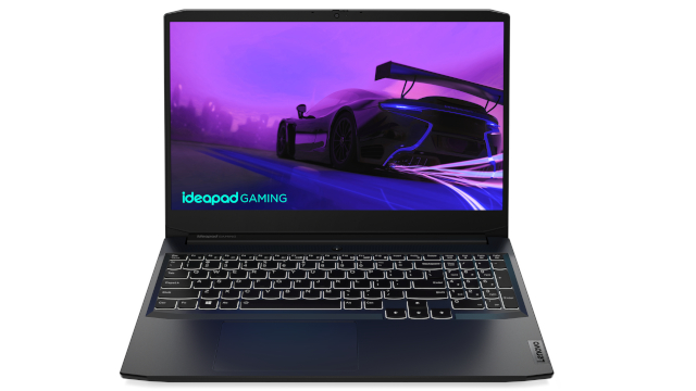 Tampilan depan Lenovo IdeaPad Gaming 3i (2021)