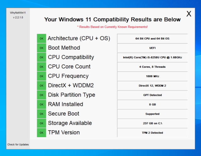 windows 11 kompatibilitas