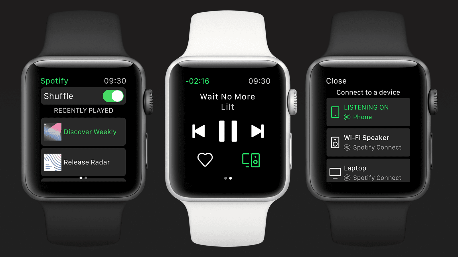 Spotify fungerar nu på en Apple Watch Ingen iPhone i närheten