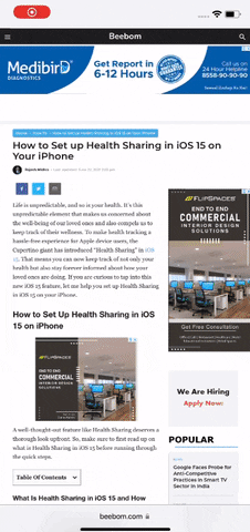 Cara menyeret dan melepaskan file antar aplikasi di iOS 15 di iPhone 3