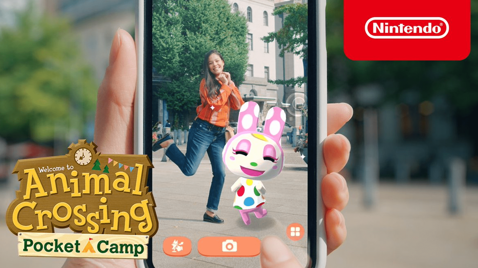 Chế độ AR mới đưa các nhân vật trong 'Animal Crossing: Pocket Camp' đến với thế giới thực