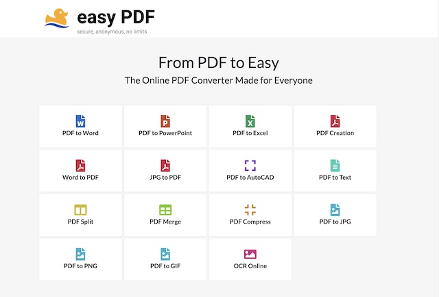 PDF dễ dàng