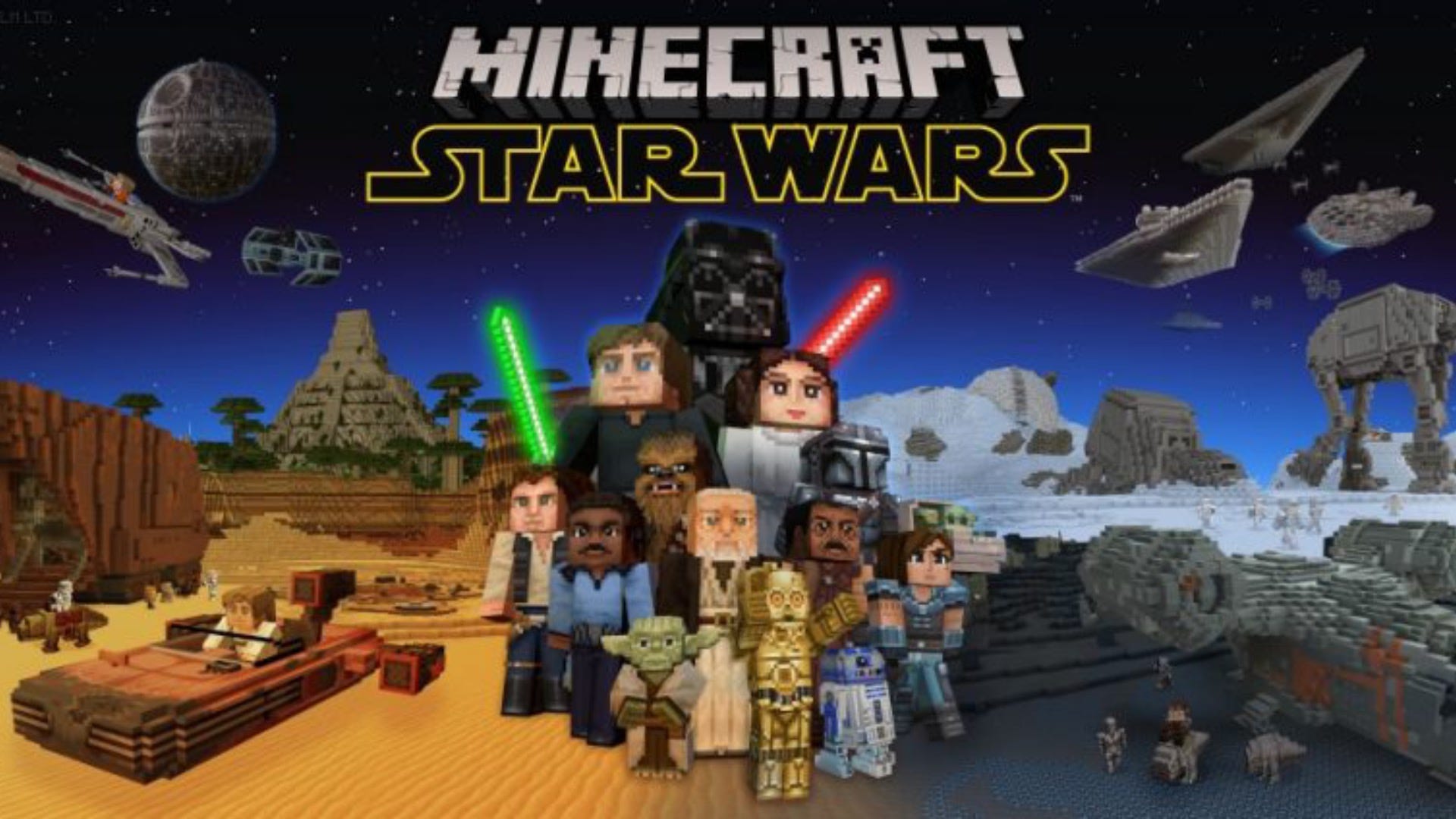 Ta ut dina lätta jackor!  En ny “Star Wars” DLC tillgänglig i “Minecraft”