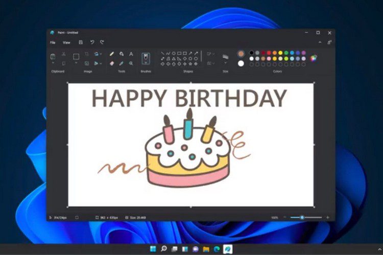 Aplikasi Paint Microsoft di Windows 11 akan hadir dengan alat modern, mode gelap baru