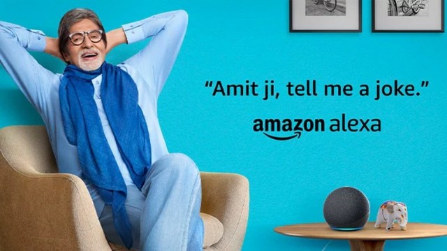 Amazon lägger till Amitabh Bachchan som första populära sångare för Alexa-enheter i Indien