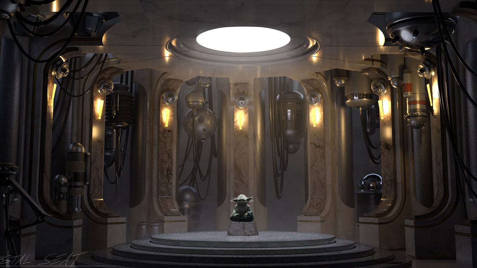 Huấn luyện bạn trong sức mạnh, Yoda sẽ trong "Star Wars: Tales From the Galaxy's Edge'