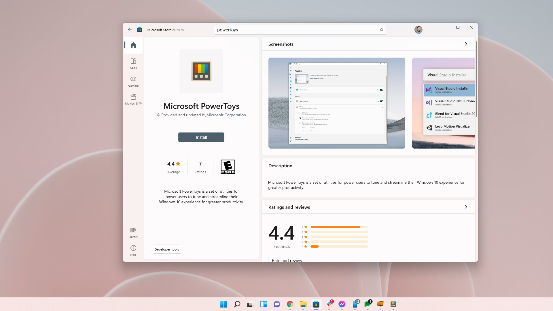 Installera Microsofts PowerToys-app på Windows 11 blev just mycket enklare