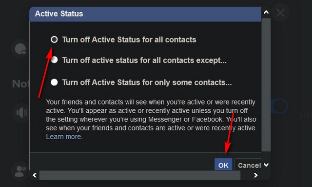 Cách ẩn Trạng thái 'Hoạt động' trên Facebook (Android, iOS và Web) - tắt dấu chấm màu xanh lục Facebook