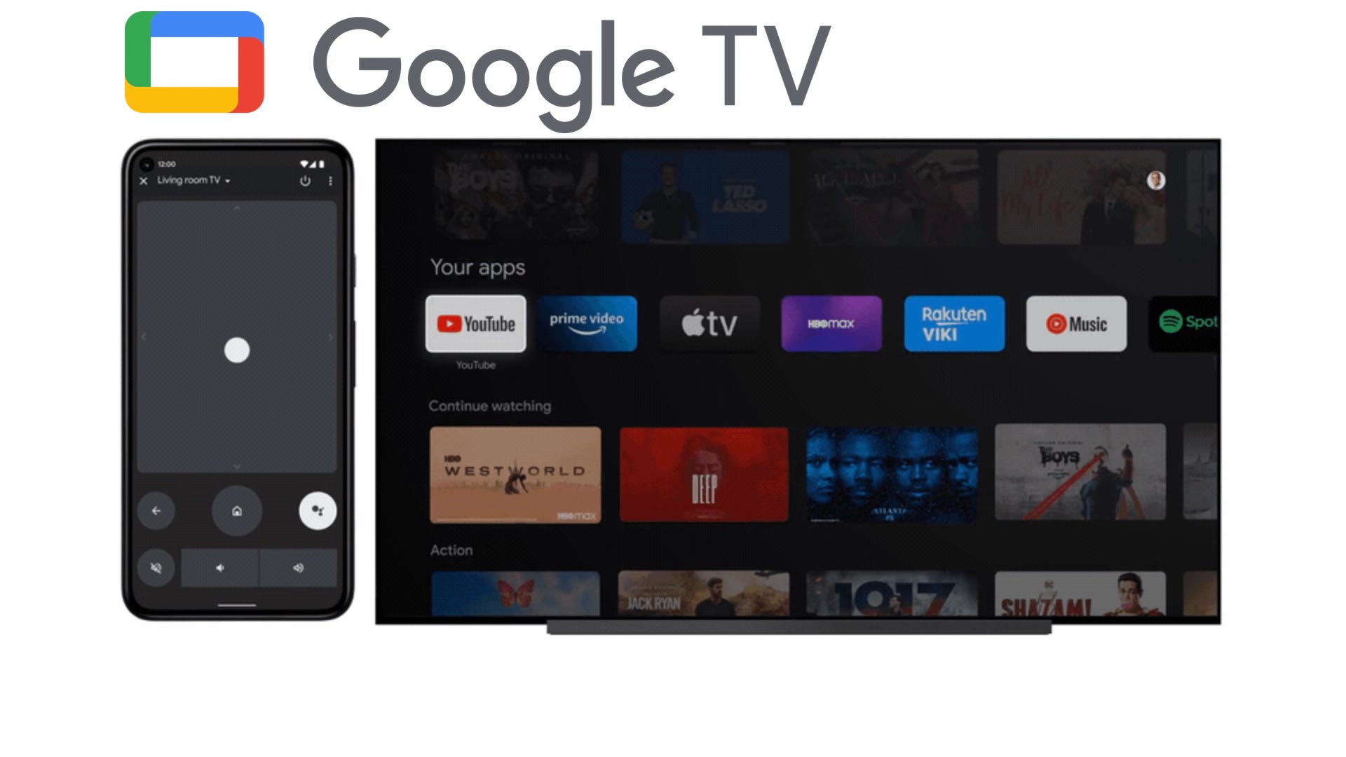 Google TV får tangentbord och fjärrkontroll i appen på Android-telefoner