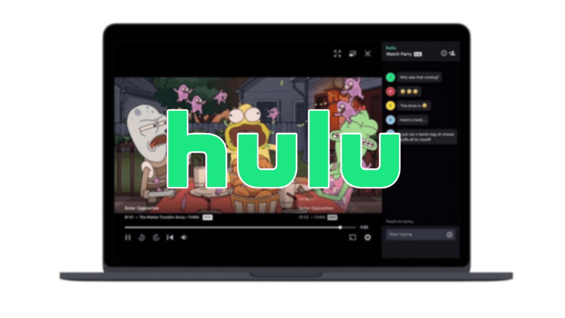 Hulu lanserar en ny Watch Party-funktion med inbyggd chatt, 8-rum för människor