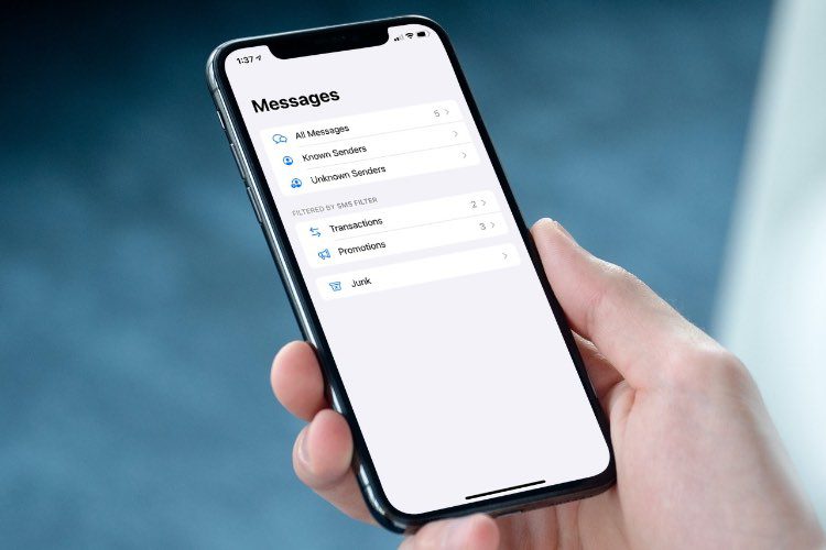 Hur man blockerar textmeddelanden på iPhone