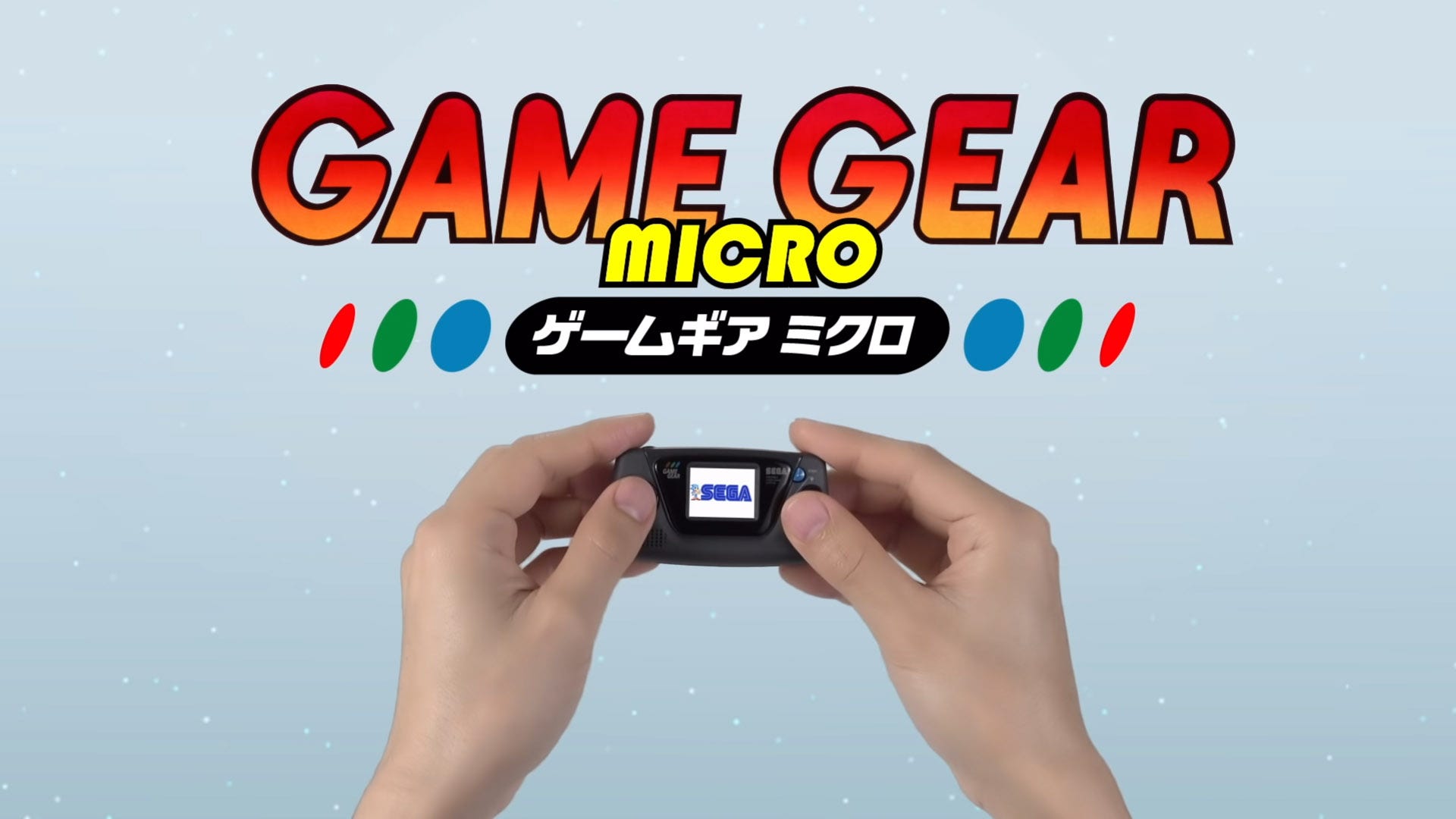 Game Gear của SEGA được hồi sinh với phiên bản “Micro” thực sự siêu nhỏ