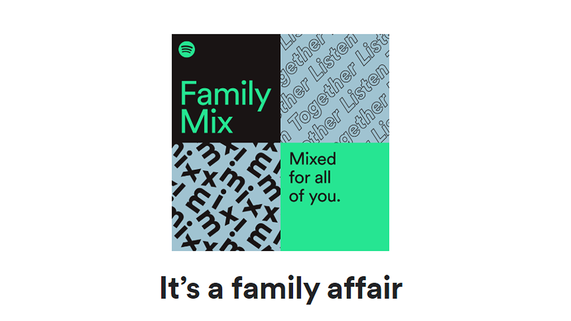 Hình minh họa Danh sách phát gia đình trên Spotify.