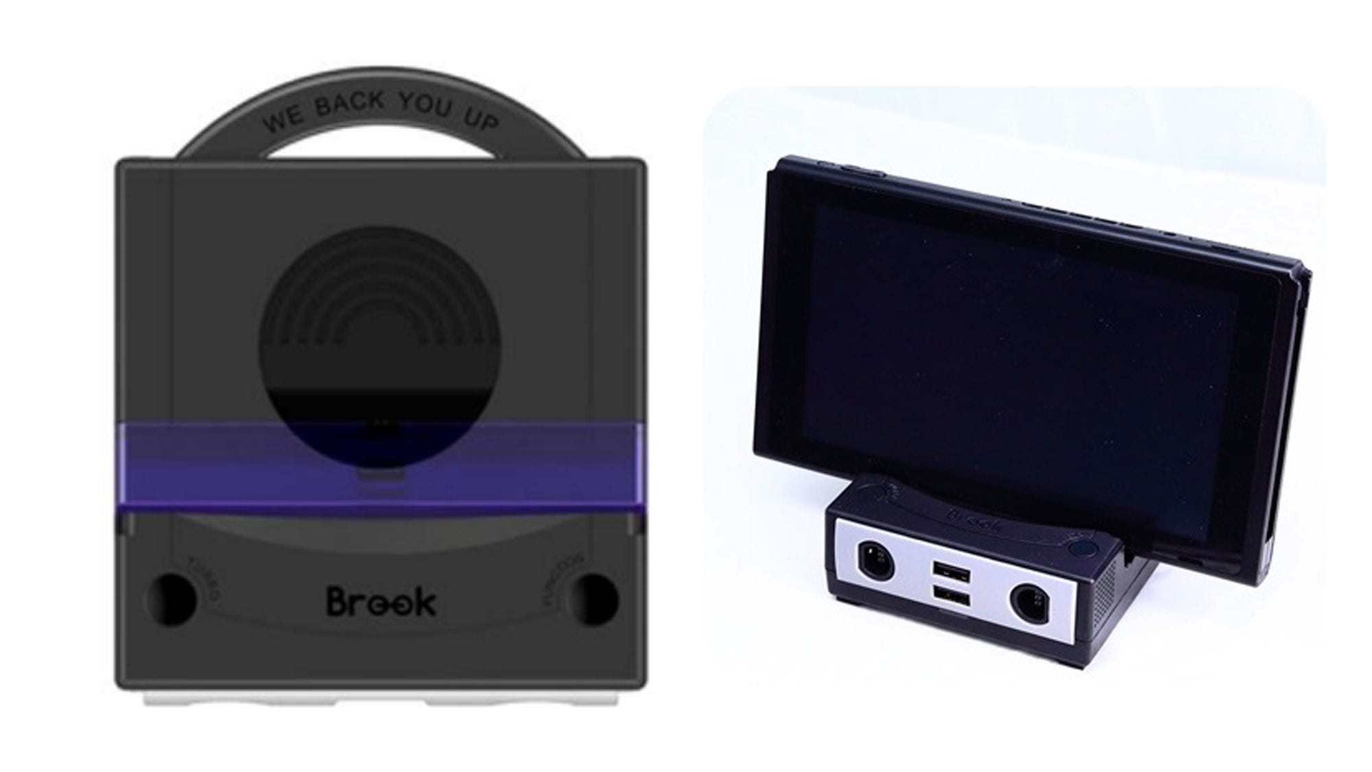 Denna docka i GameCube-stil erbjuder uppgraderad Bluetooth och portswitch