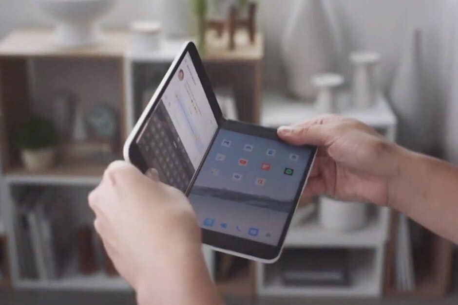 Surface Duo será o primeiro singelmottagare smartphone på Android 11
