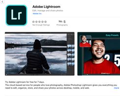 Adobe Lightroom återgår till Mac App Store