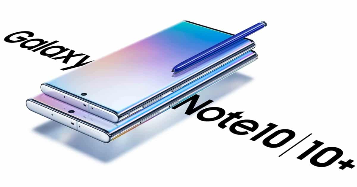 Se om Galaxy Note 10 är altura de fazer esta atualização!