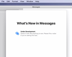Apple kanske utvecklar meddelanden och genvägar för Mac