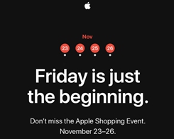 Apple Untuk acara belanja empat hari mulai…