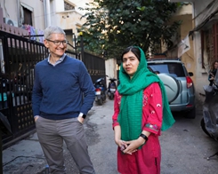 Apple samarbetade med Malala Yousafzais Malala Foundation för att hjälpa…