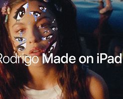 Apple marknadsför Olivia Rodrigo som sin senaste musikvideo…