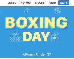 Apple lanserar iTunes rabattprogram på presentdagen med albumerbjudanden …