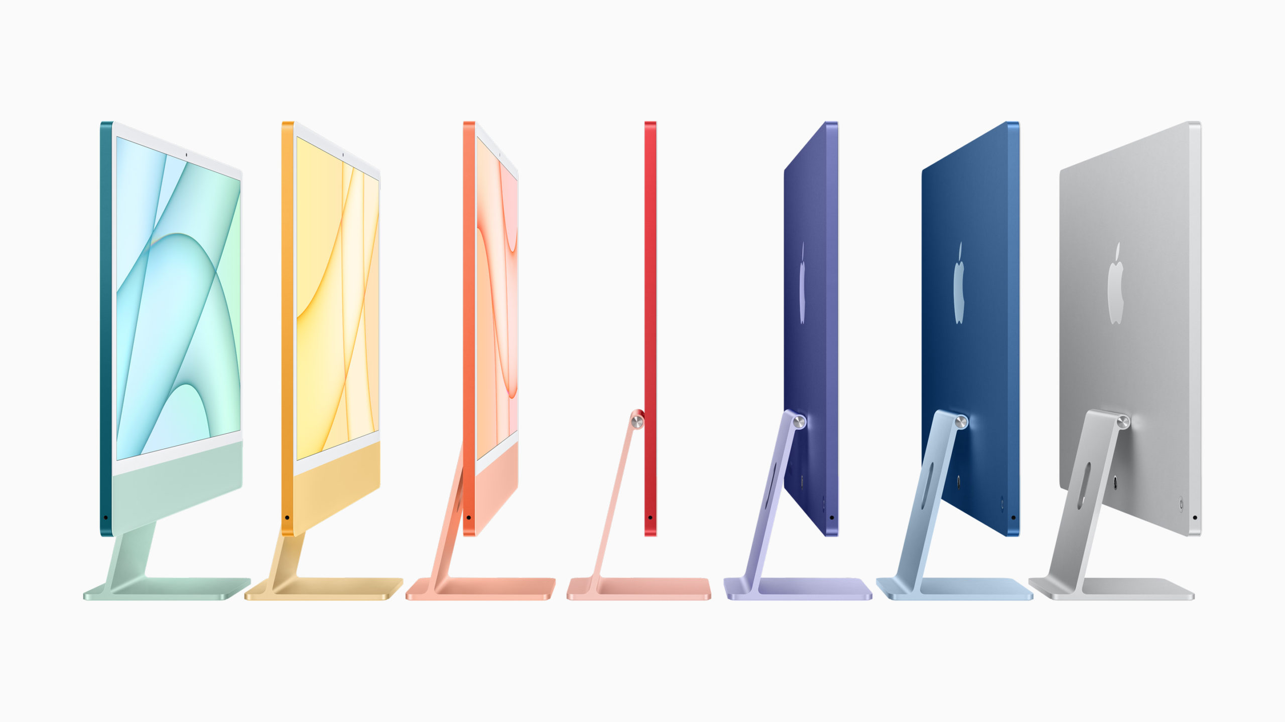 Apple lanserar iMac med M1-chip, ny design och 7 färger