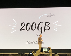 Apple tillkännager att studenter får 200 GB iCloud-lagring för…