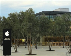 Apple Park Visitor Center färdigställt, förväntas öppna innan…
