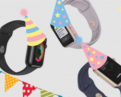 Apple Watch Fira din födelsedag med ett speciellt meddelande…