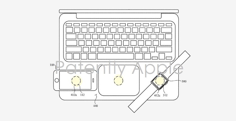 Apples senaste patent kan tillåta MacBooks att trådlöst ladda iPhones och AirPods