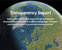 Apples senaste transparensrapport har kommit som en…